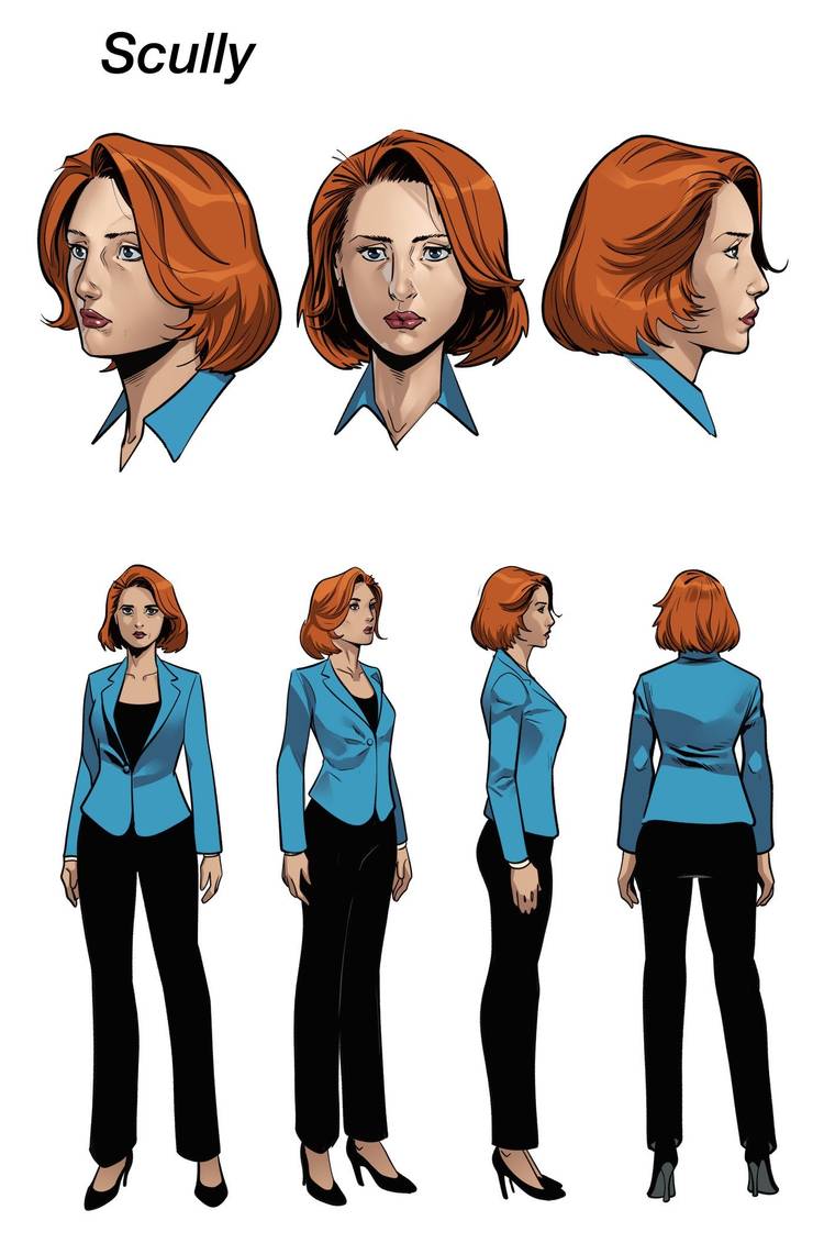 The X-Files Dynamite Scully Design