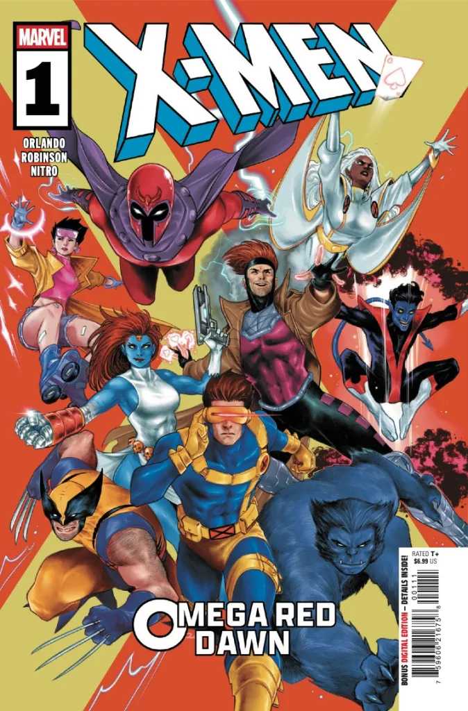 The X-Men assemble in Omega Red Dawn cover