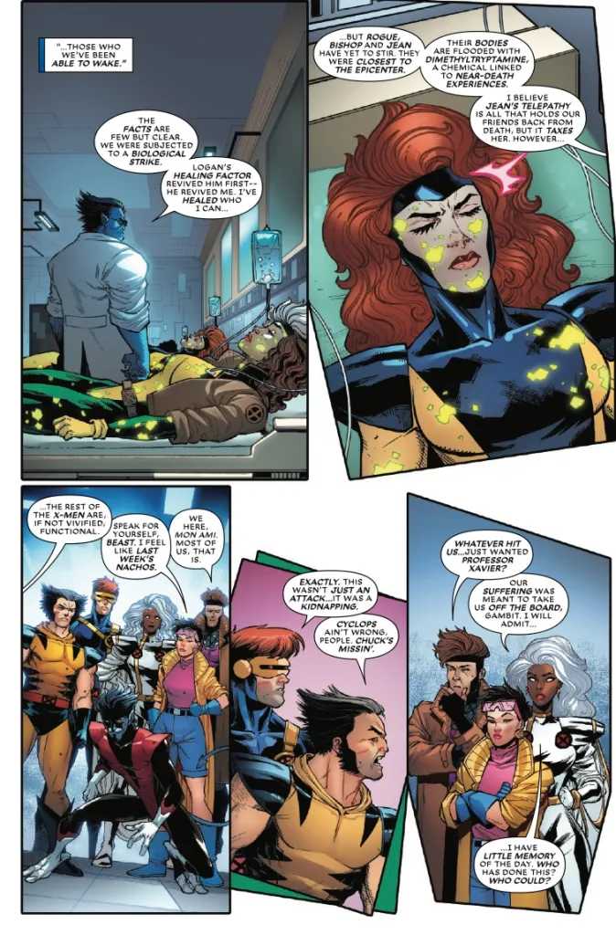 The X-Men assemble in Omega Red Dawn