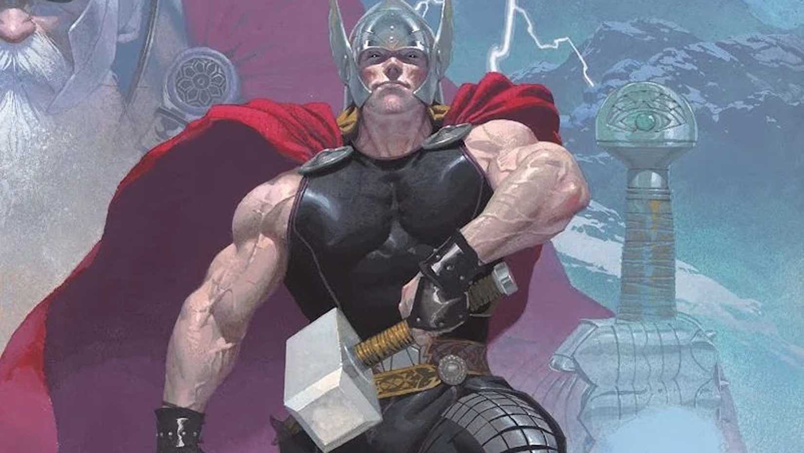 God of Thunder (2012) Volume 1 Cover by Jason Aaron & Esad Ribic