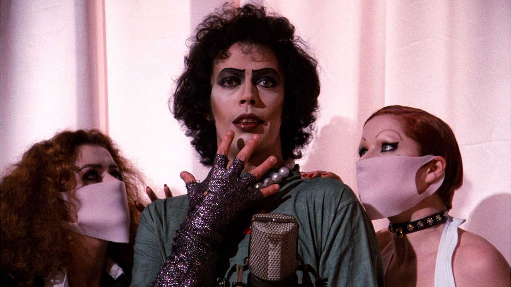 Tim Curry as Frank-N-Furter in Rocky Horror Picture Show