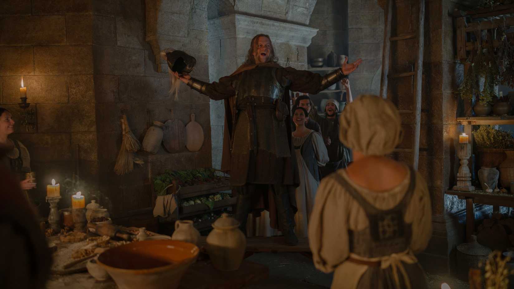 Tom Bennett as Ulf the White in House of the Dragon season 3 episode 8