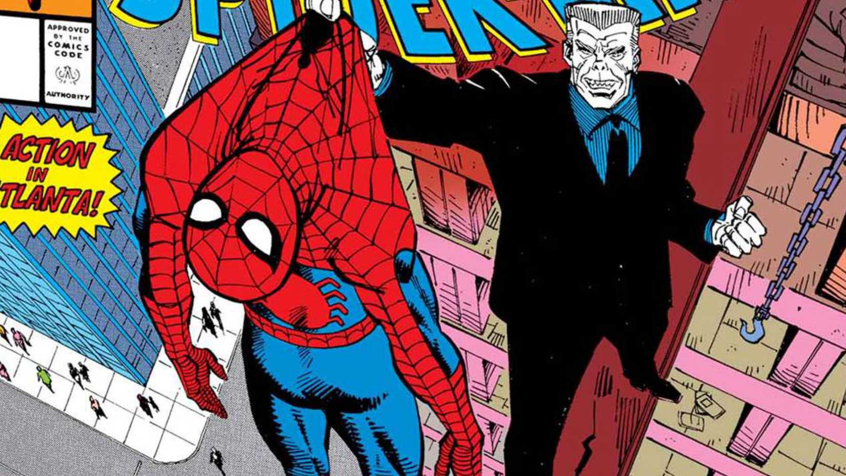 Tombstone vs Spider-Man Comic Book Cover
