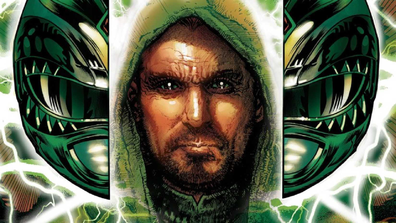 tommy oliver's green ranger in new power rangers art
