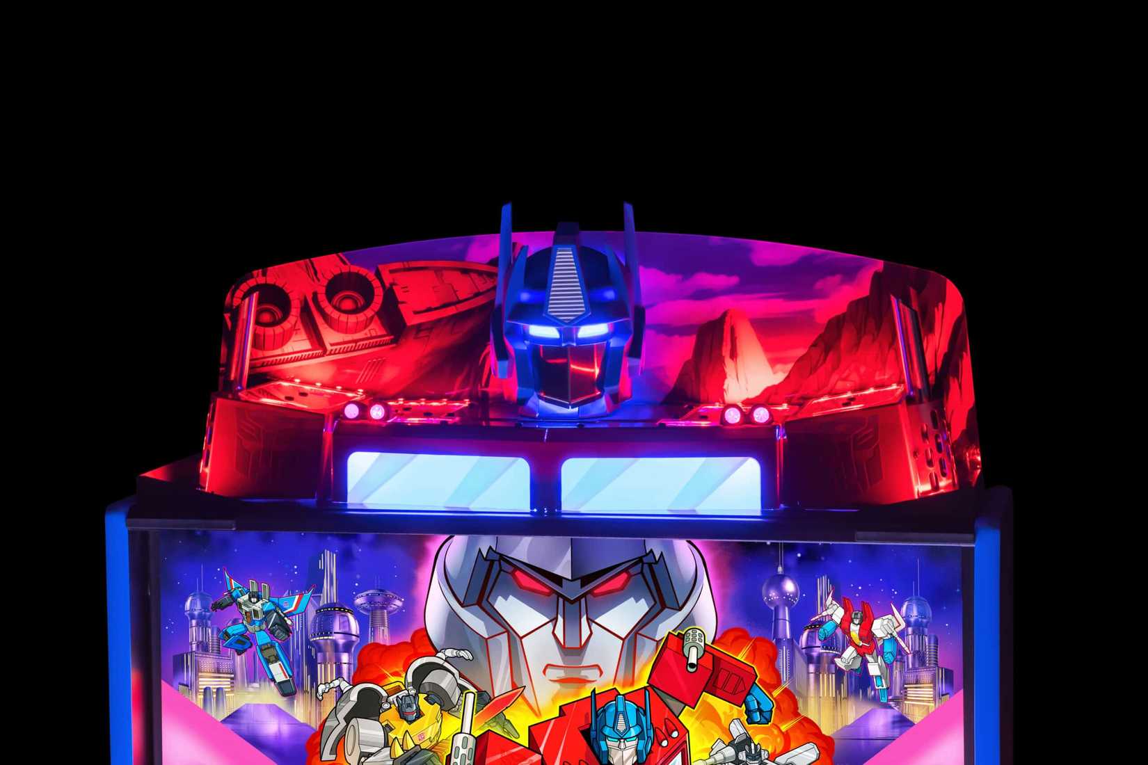 Stern Pinball Announces Transformers: More Than Meets the Eye Pinball Machine with Peter Cullen Voice Lines