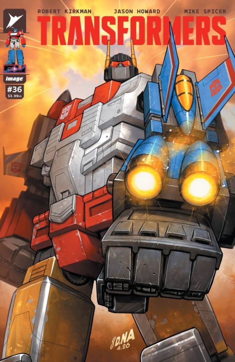 Transformers #36 main cover art