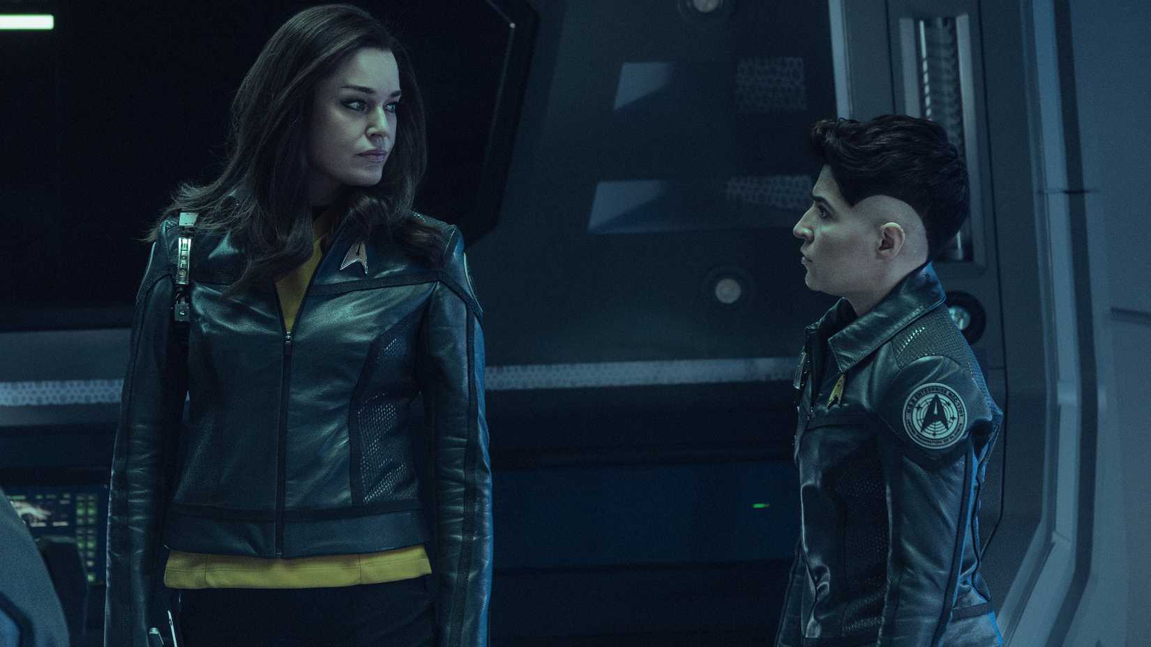 Una and Ortegas on the USS Griffin