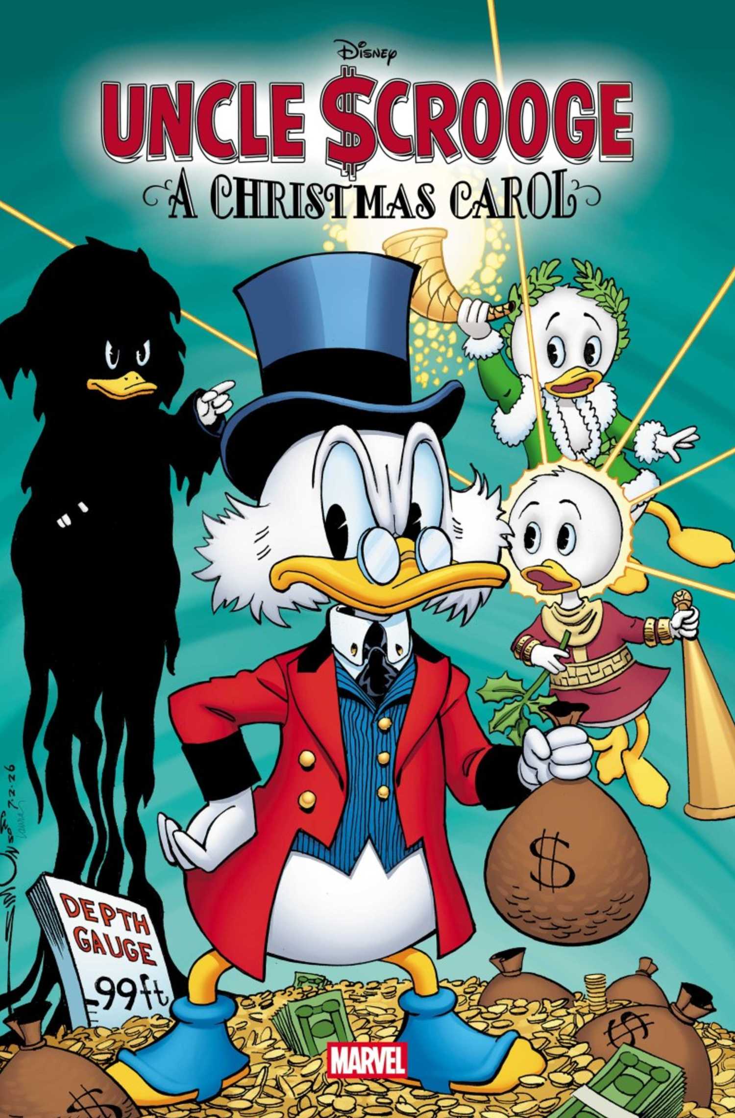 Uncle Scrooge A Christmas Carol cover