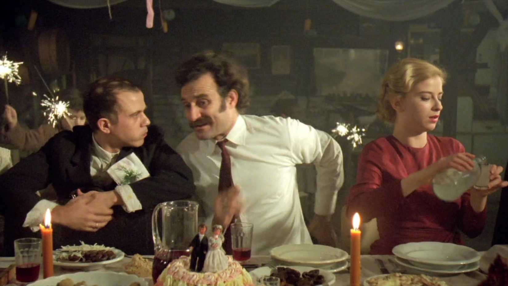 Three people sit behind a table in Underground