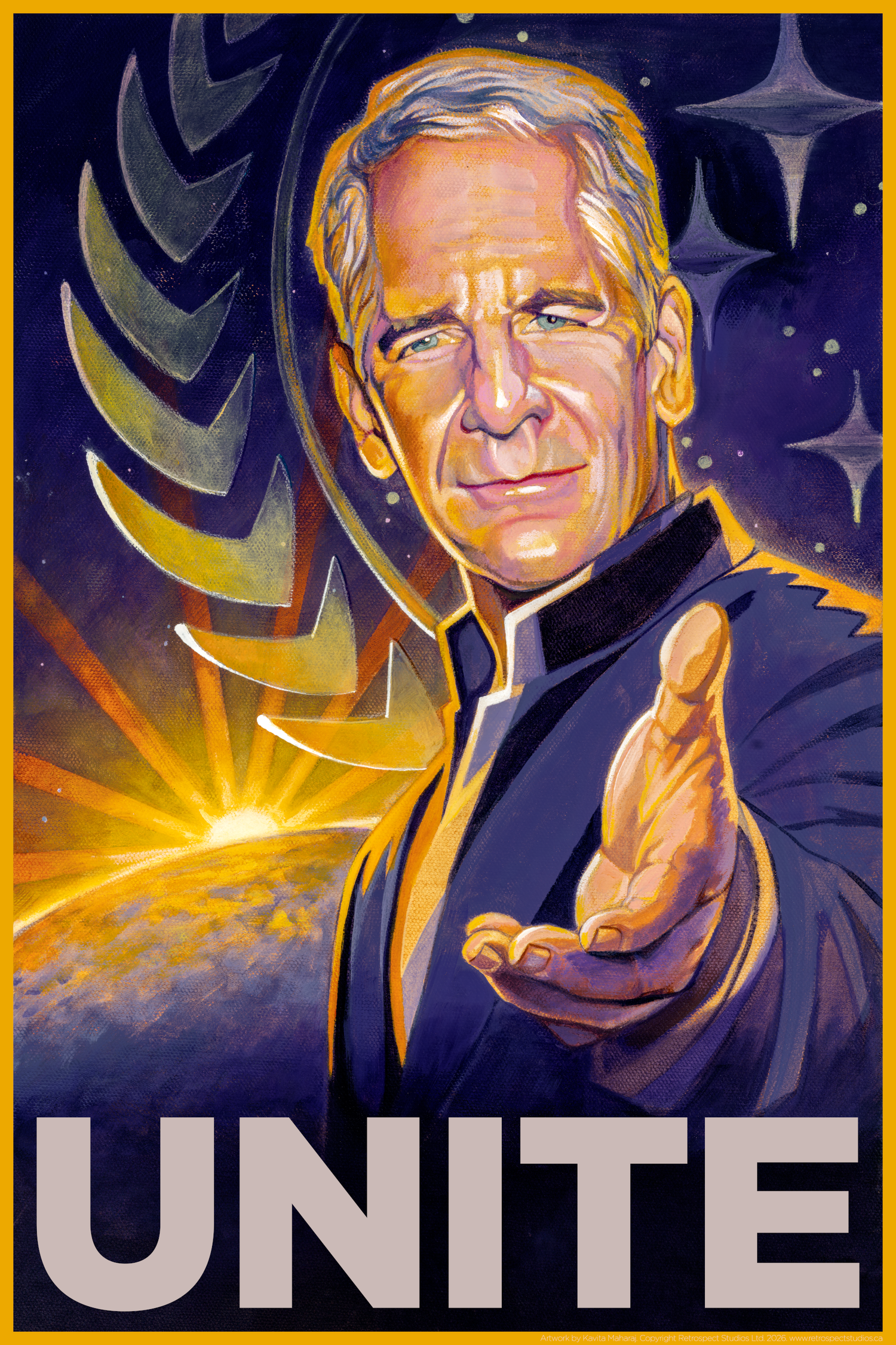 Unite4Archer Scott Bakula President Archer poster