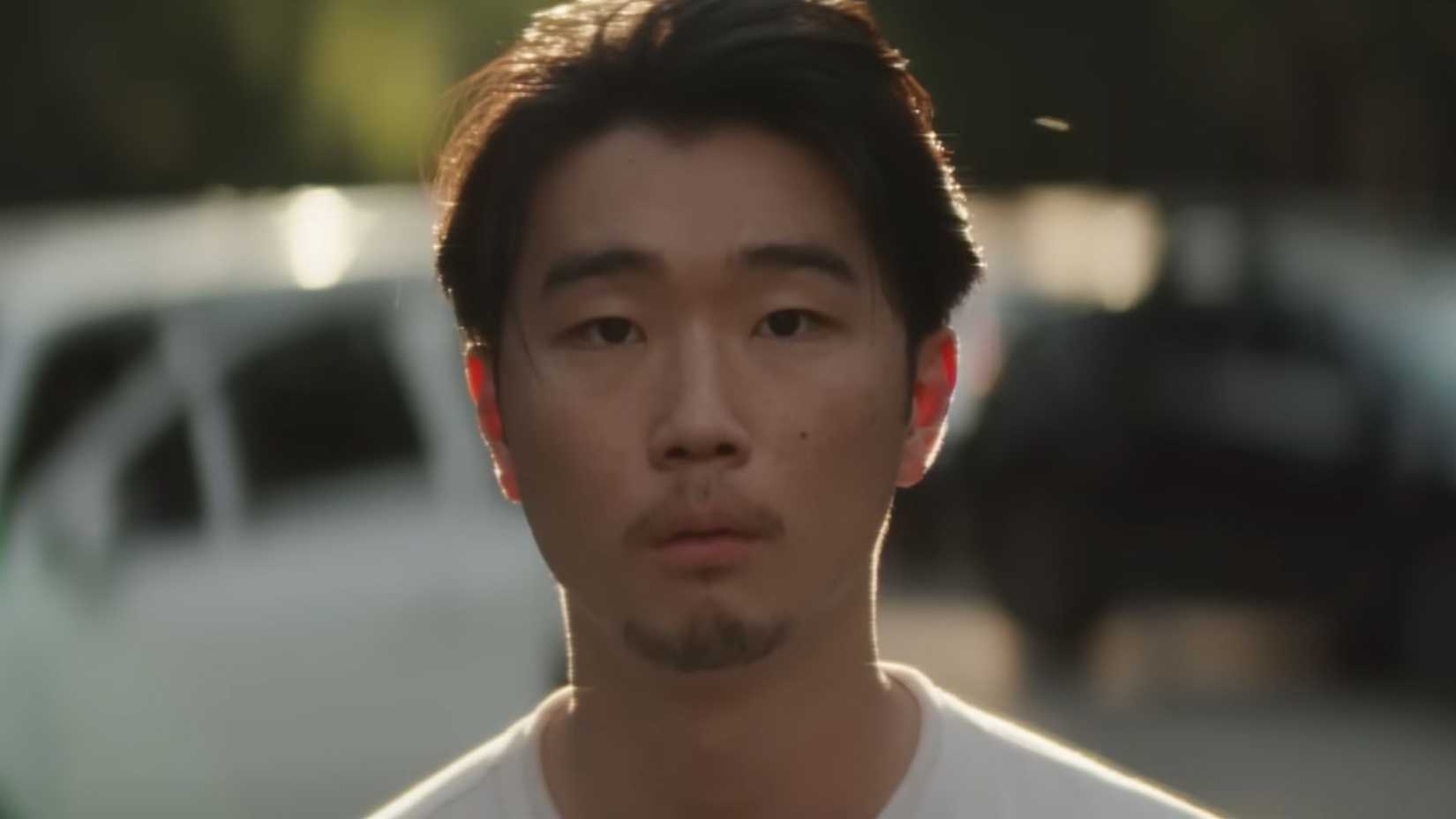 Phinehas Yoon staring ahead in It Ends
