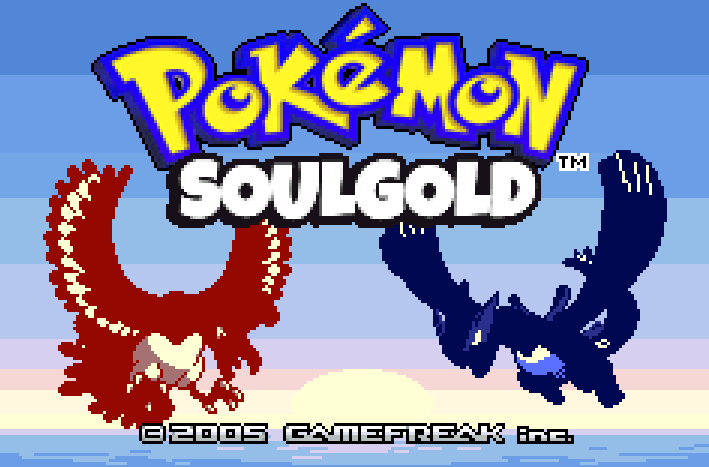 Pokemon Soul Gold Title Screen