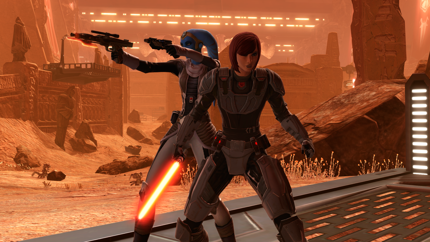 Image shows gameplay from Star Wars: The Old Republic 8.0