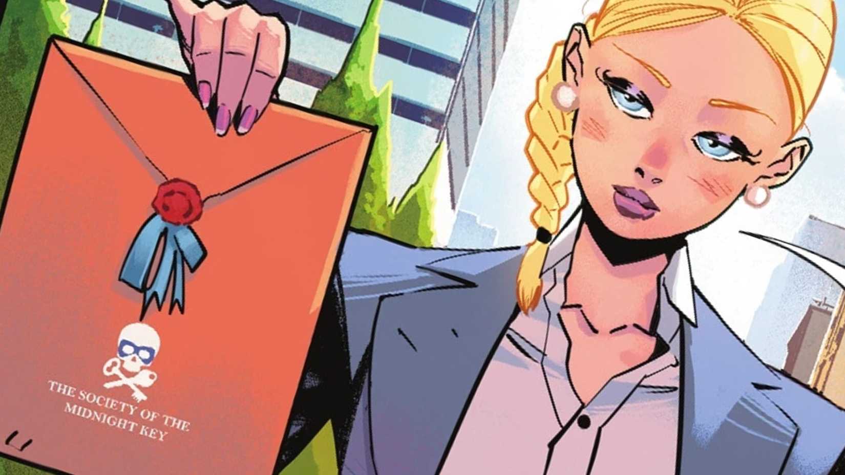 VERITY PENNYWORTH AND THE SOCIETY OF THE MIDNIGHT KEY IN BATMAN COMICS