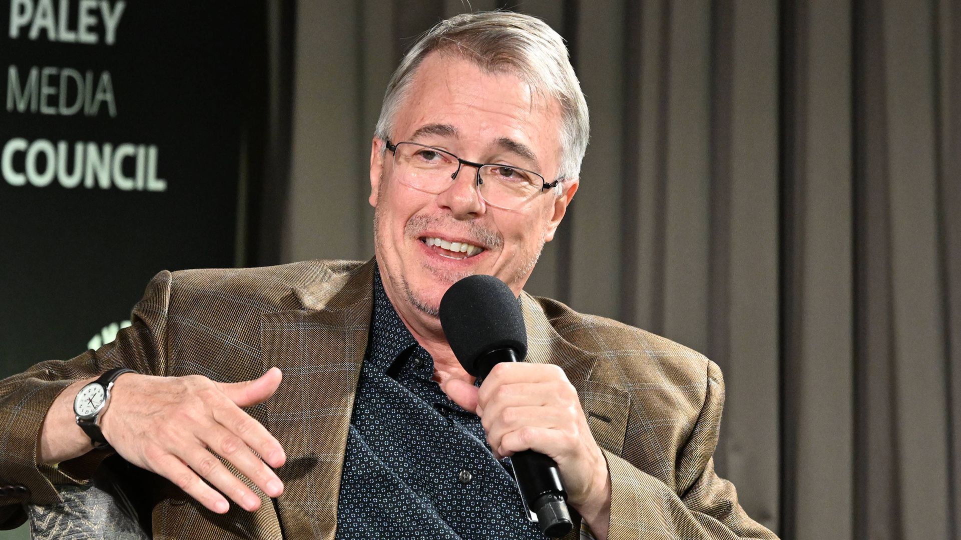 Vince Gilligan speaking at Paley Center event