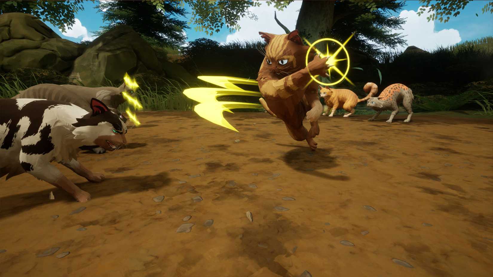Warrior Cats: Clans of the Forest combat