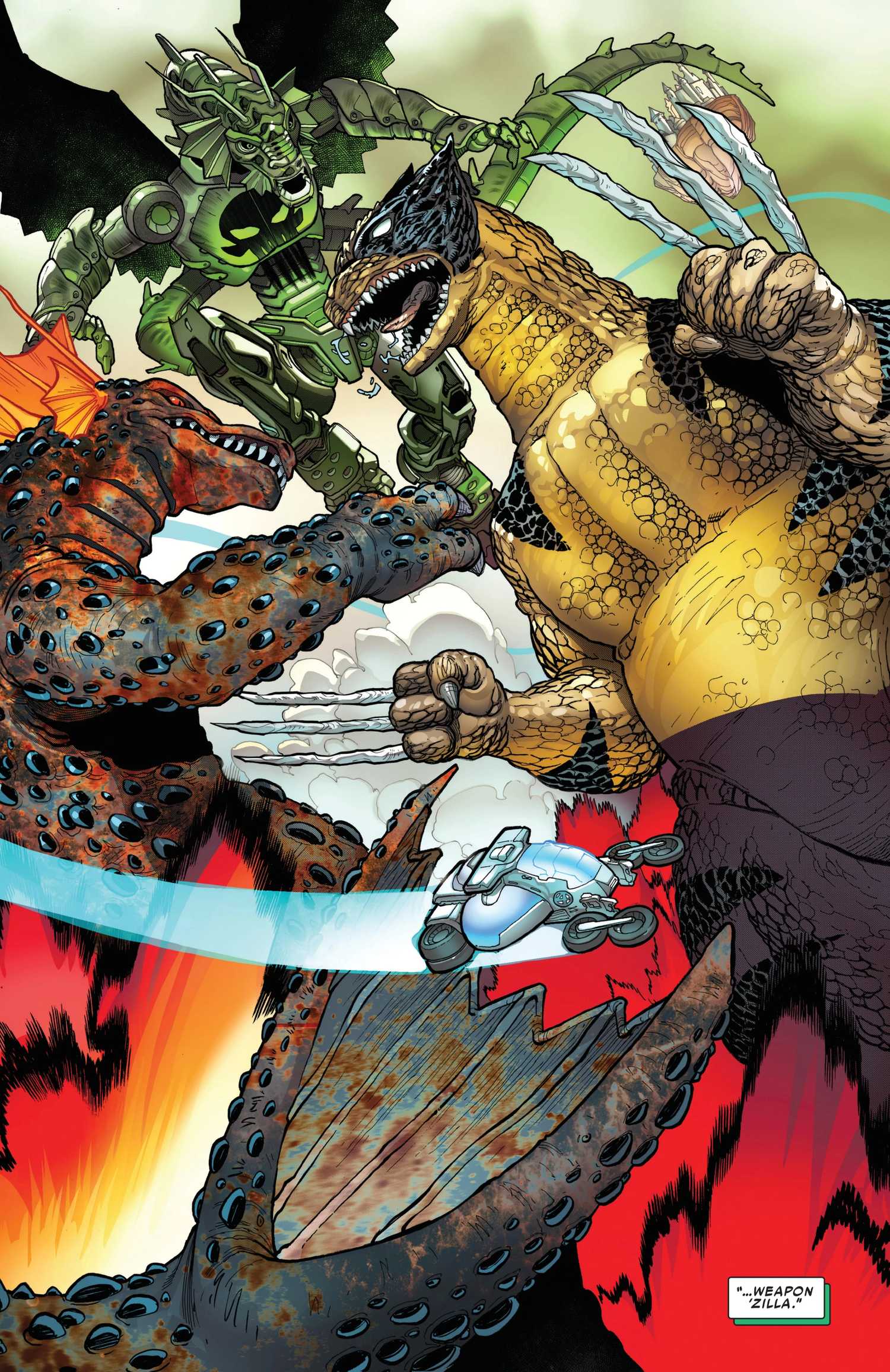 weapon godzilla debuts