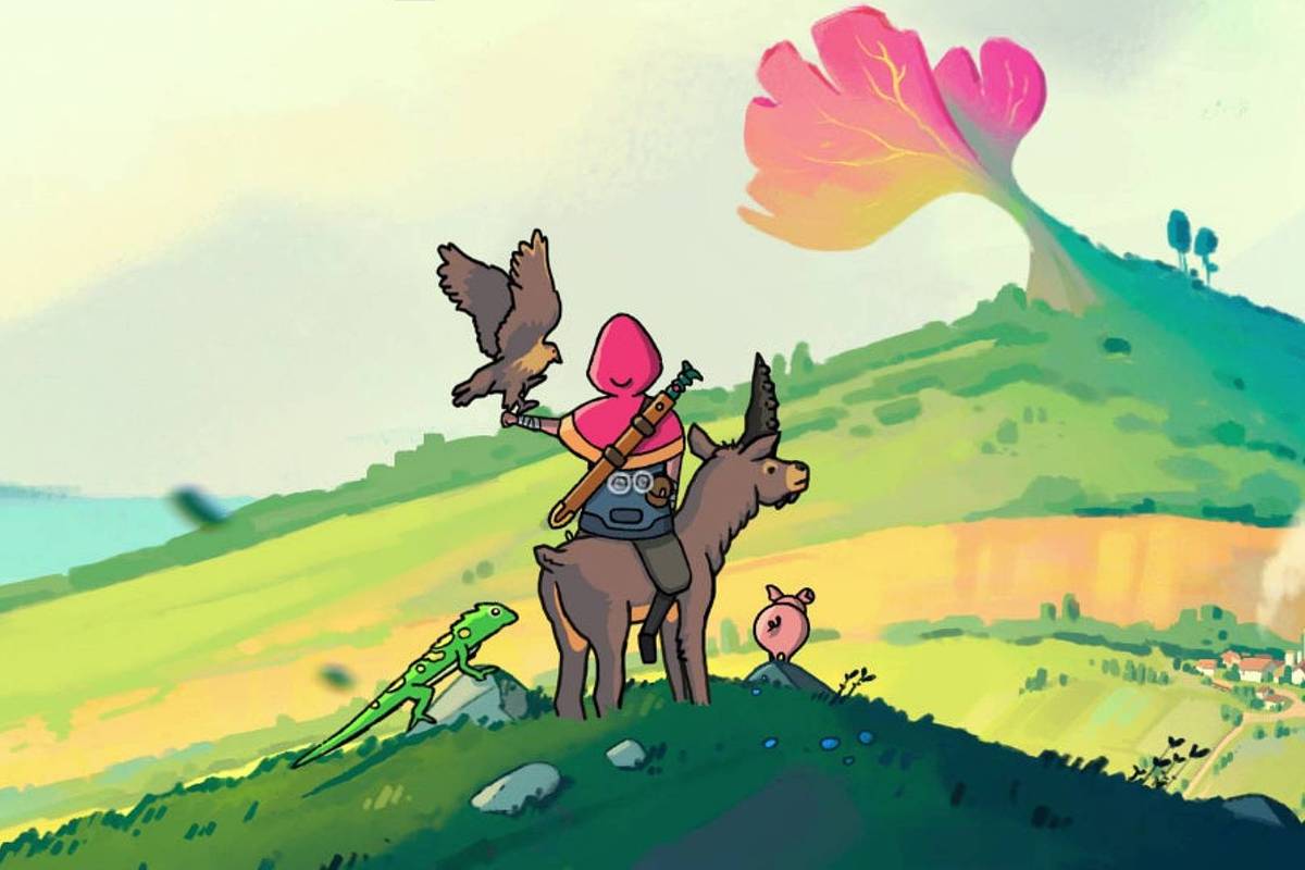 Wildaria RPG boss battle display with customizable character and pet companions