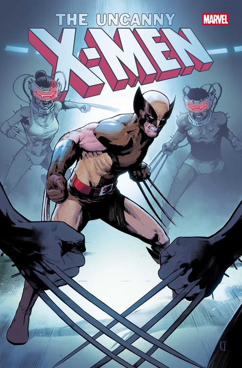 Wolverine fights his clones in The Uncanny X-Men #39 main cover