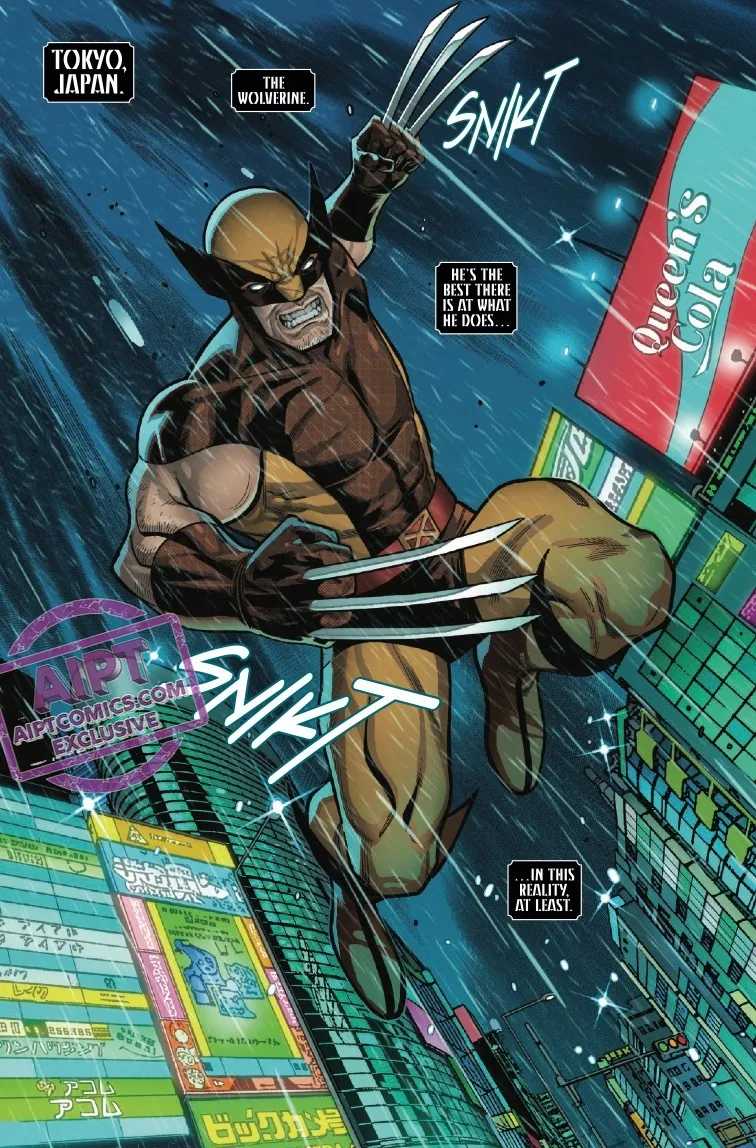 Wolverine fights in Queen in Black #2