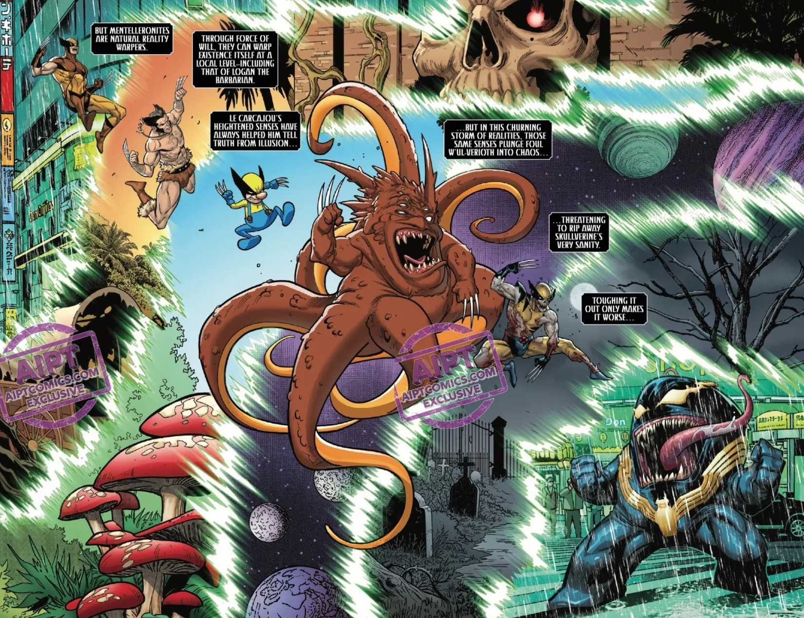 wolverine vs Mentelleronite symbiote