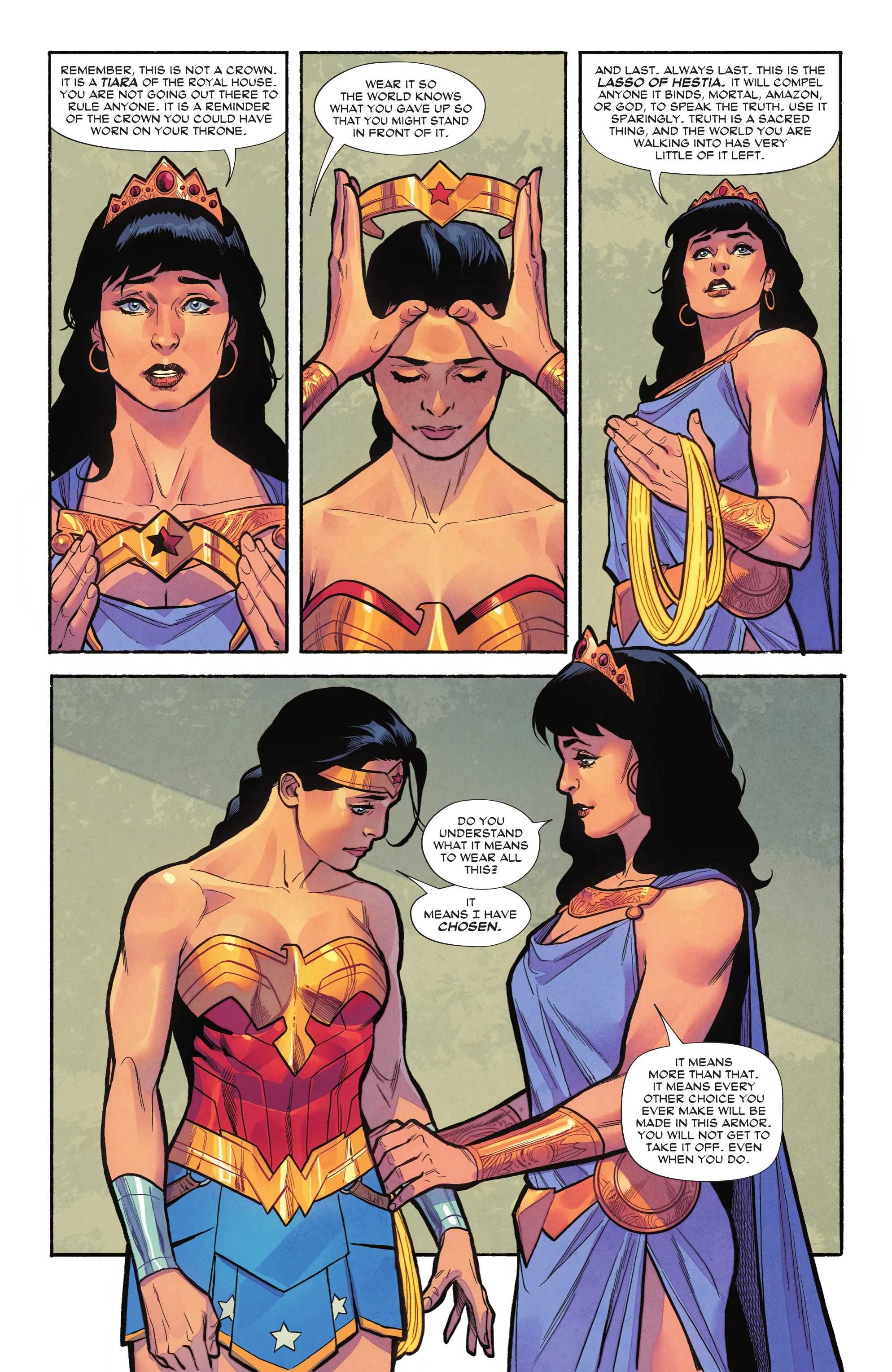 Wonder Woman first costume 2