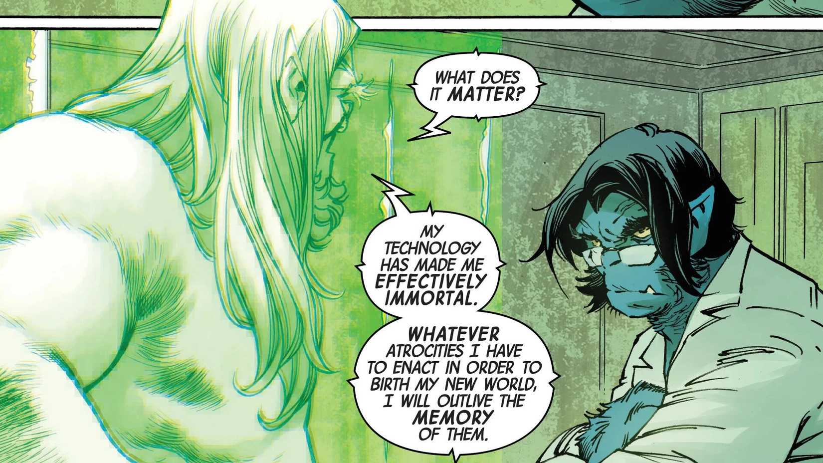x-men's original beast claims he's immortal