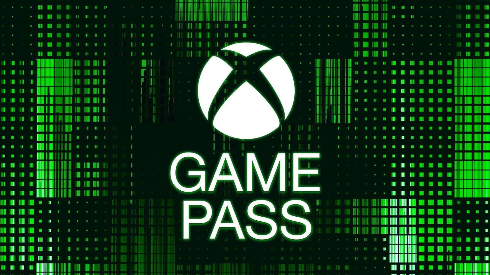 The Xbox Game Pass logo against an abstract background.