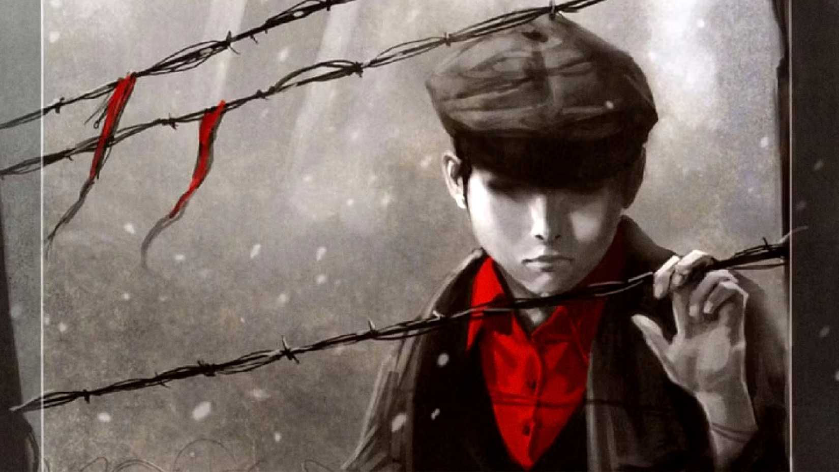 Young Erik Lensherr touches barbed wire in Marvel's Magneto origin story