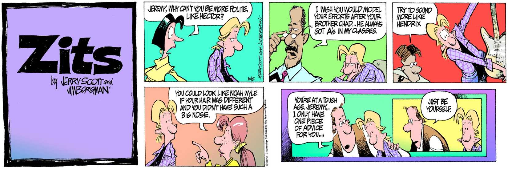 Zits Best Comic Strips Just Be Yourself