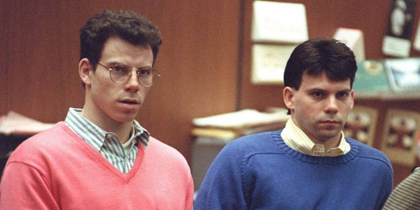 The Menendez brotehrs during their trial