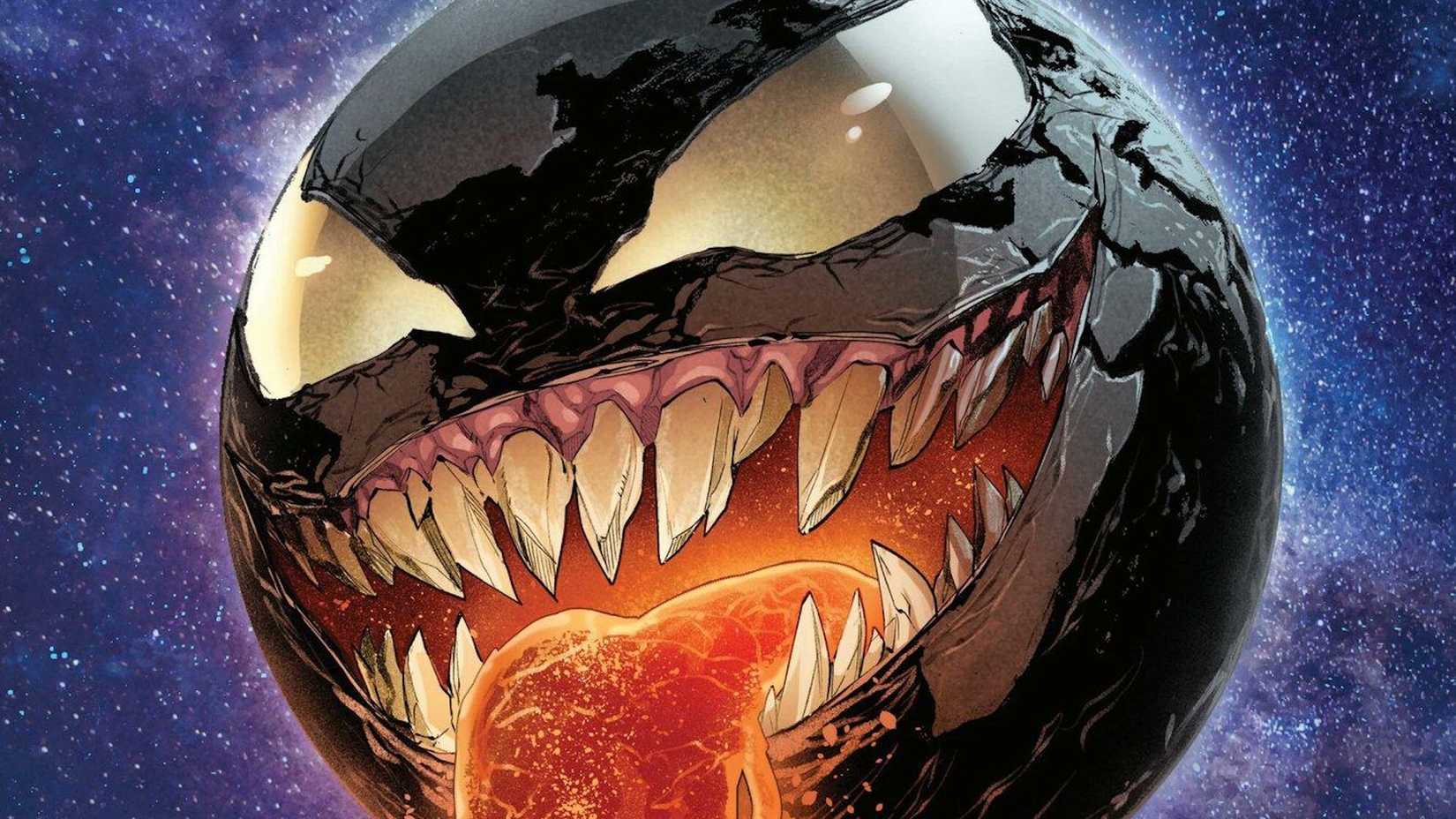 Earth turned into a giant Venom
