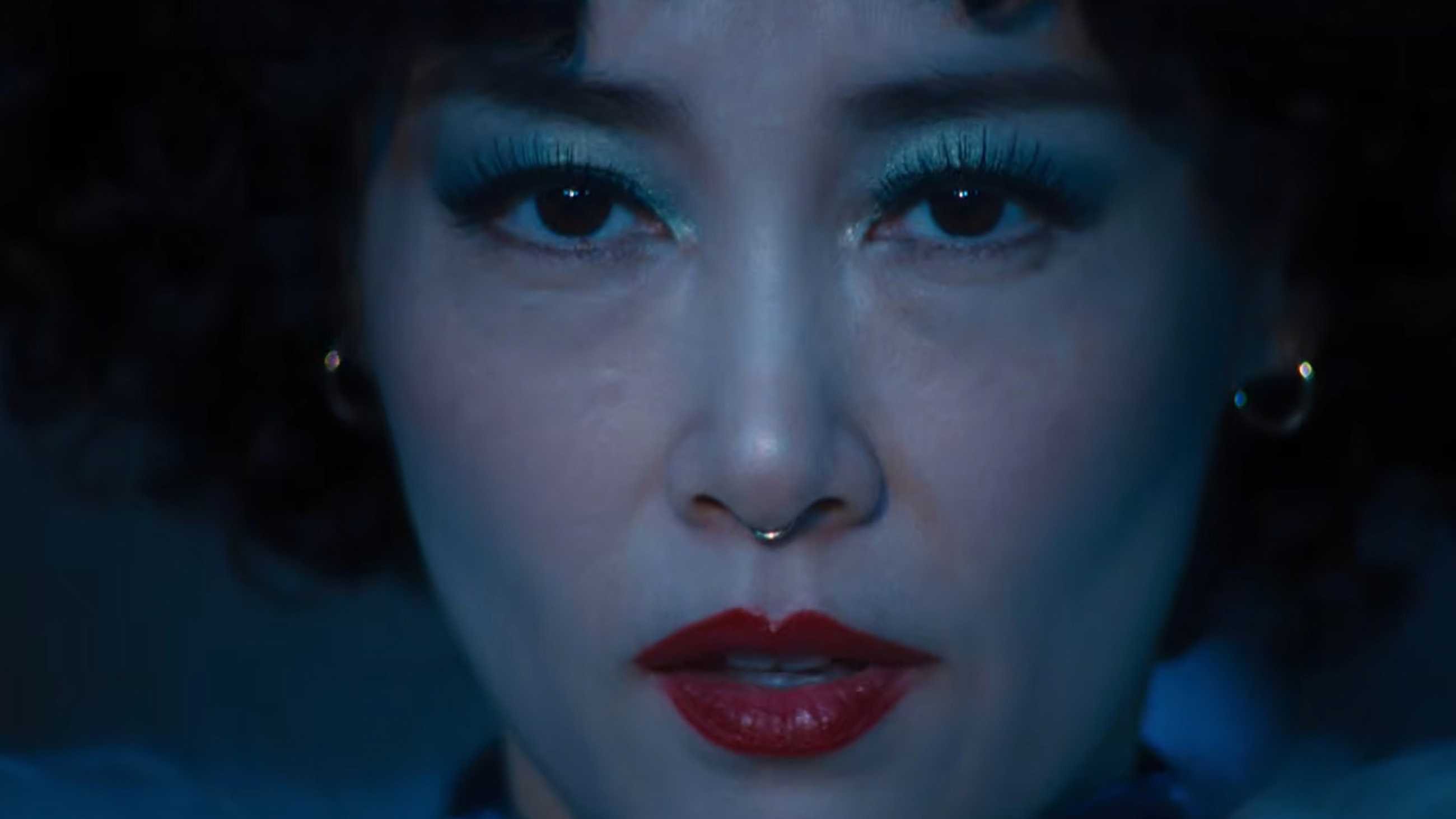 A close-up on Ha-Chan's face in Ha-Chan, Shake Your Booty!