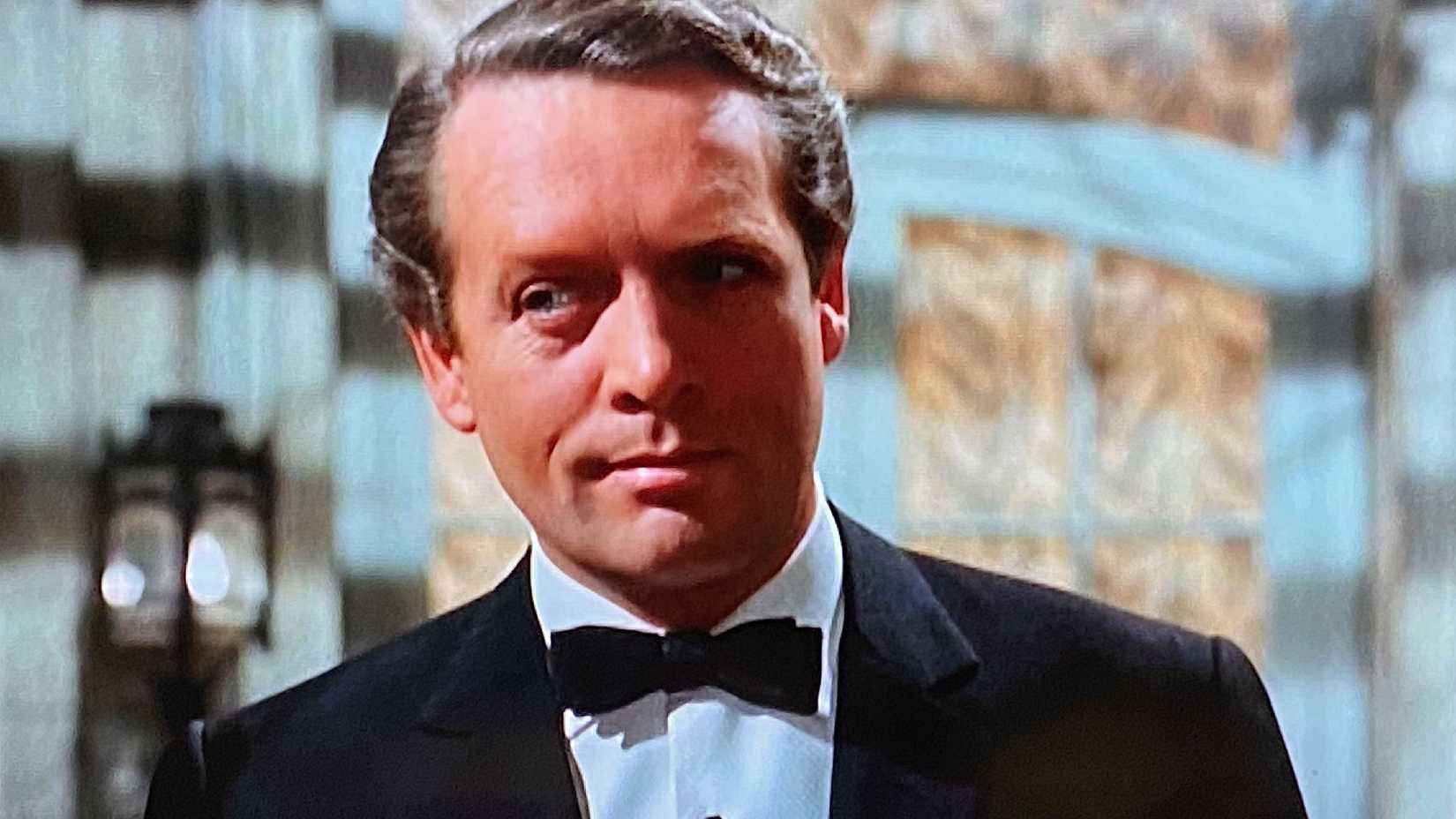 A man in a suit in The Prisoner.
