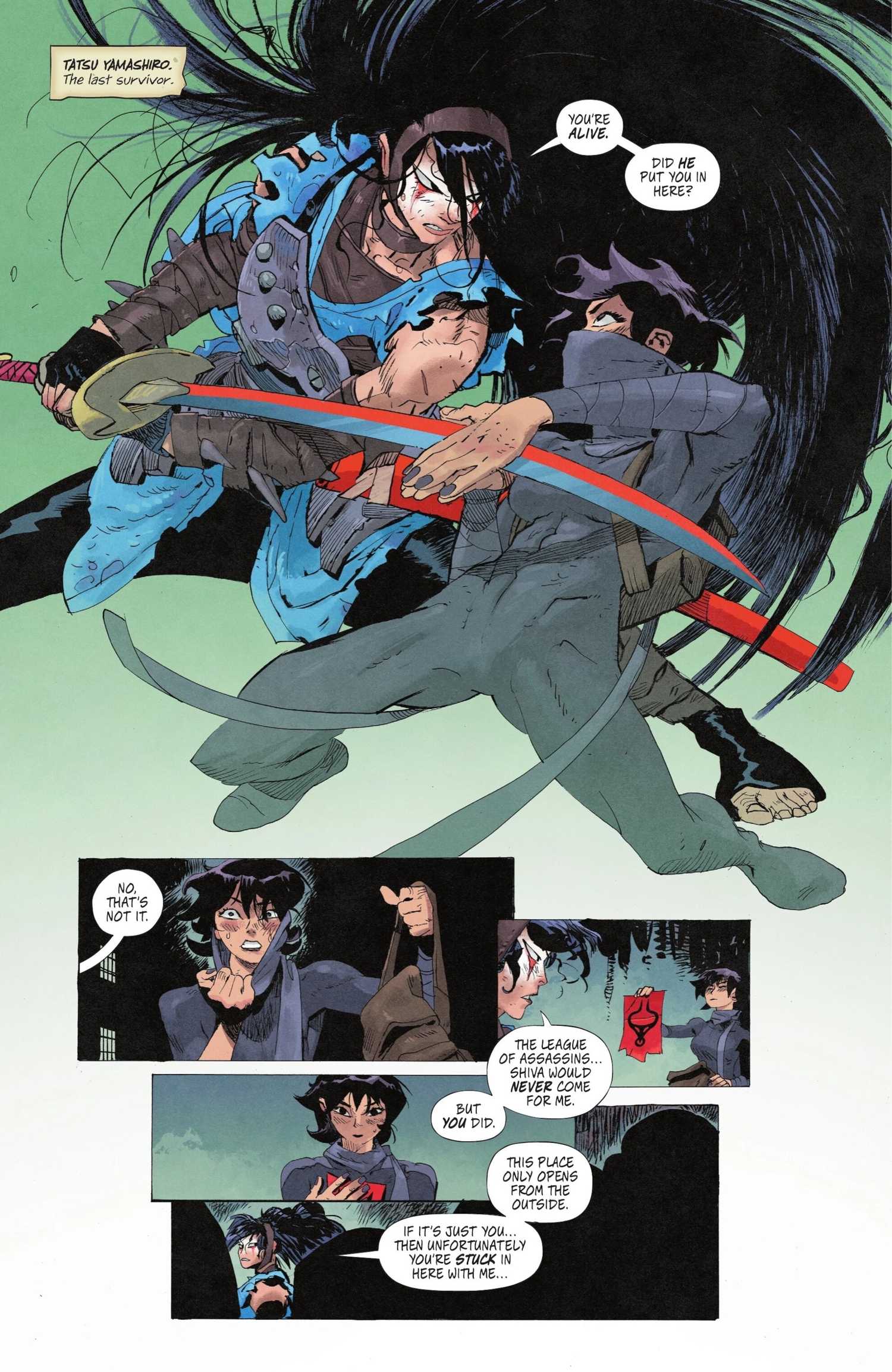Absolute Cassandra Cain Katana Costume Redesign