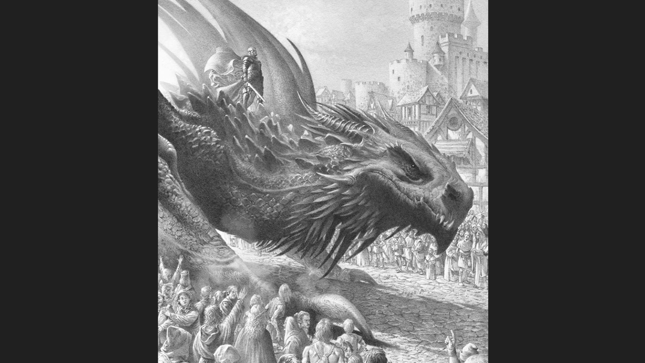Aegon's Conquest depiction from Fire & Blood Caballero art