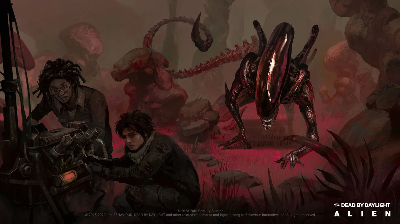 alien xenomorph dbd