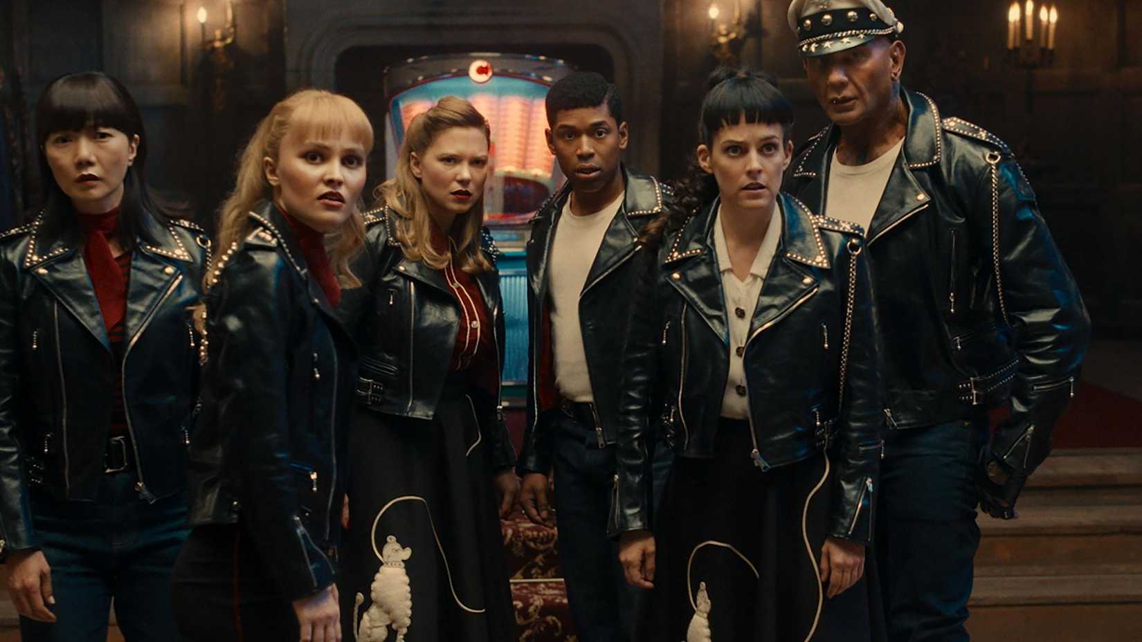 Aliens disguised as a biker gang in Alpha Gang