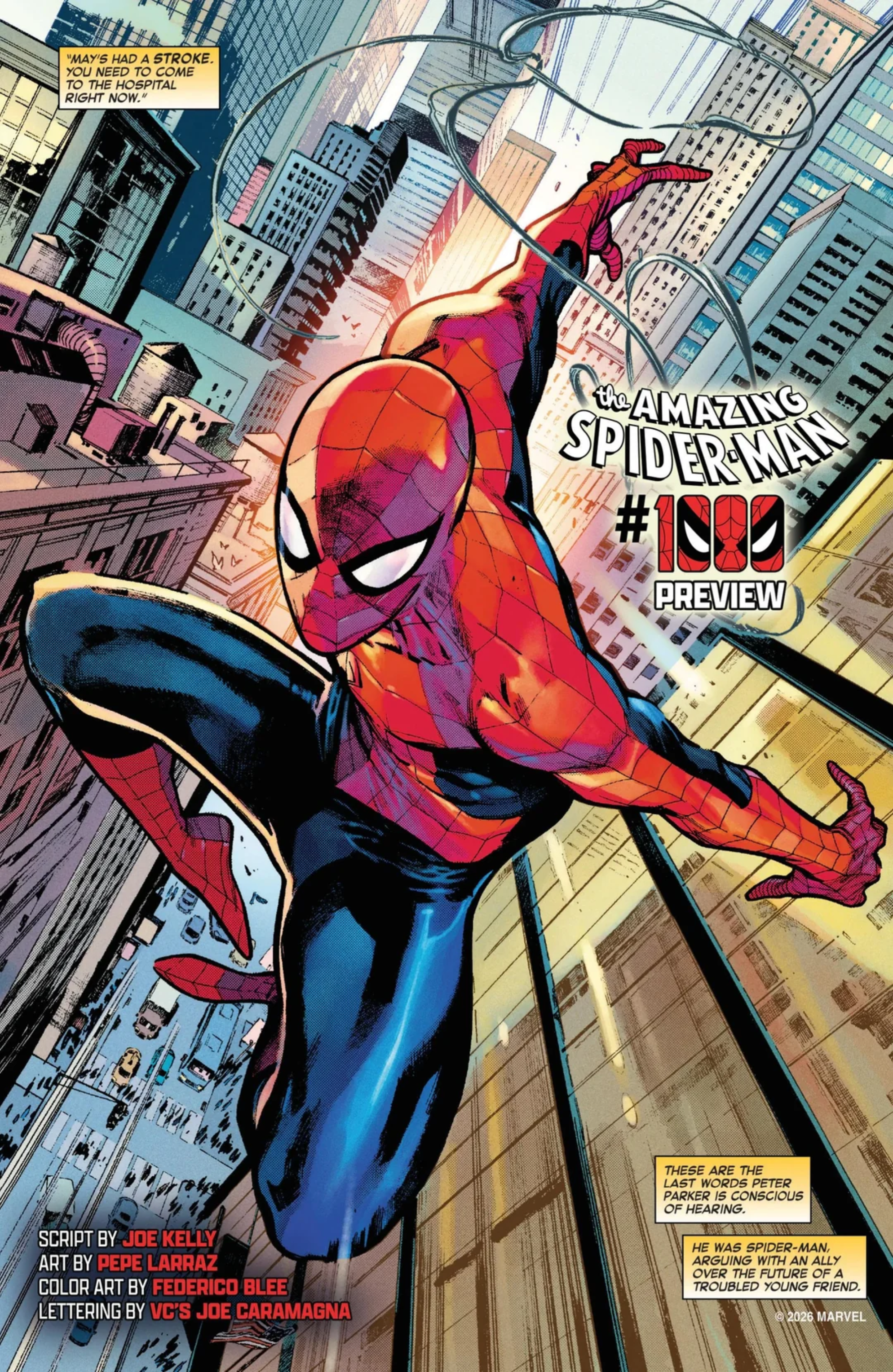 amazing spider-man 1000 preview