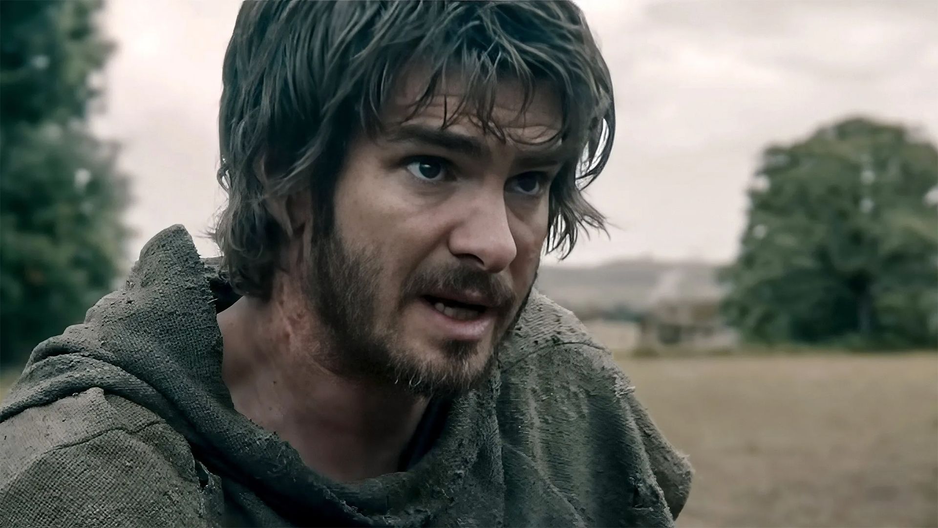 Andrew Garfield & The Uprising Team Bring Medieval England To Life In BTS Clip