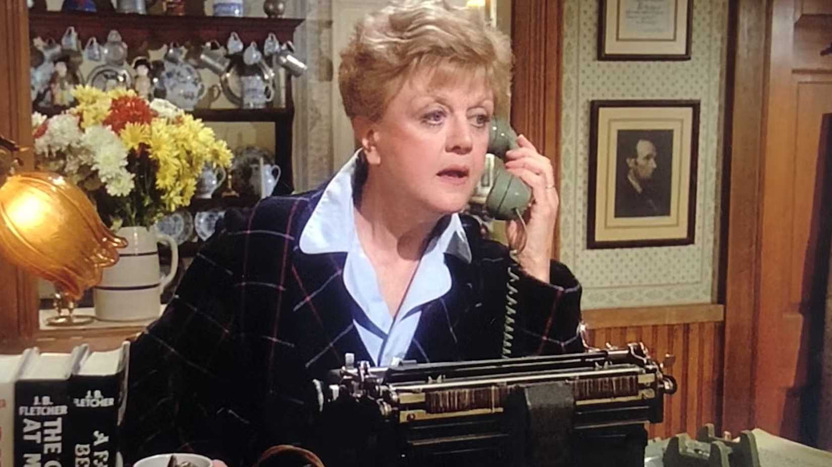 Angela Lansbury as Jessica Fletcher in Murder, She Wrote.