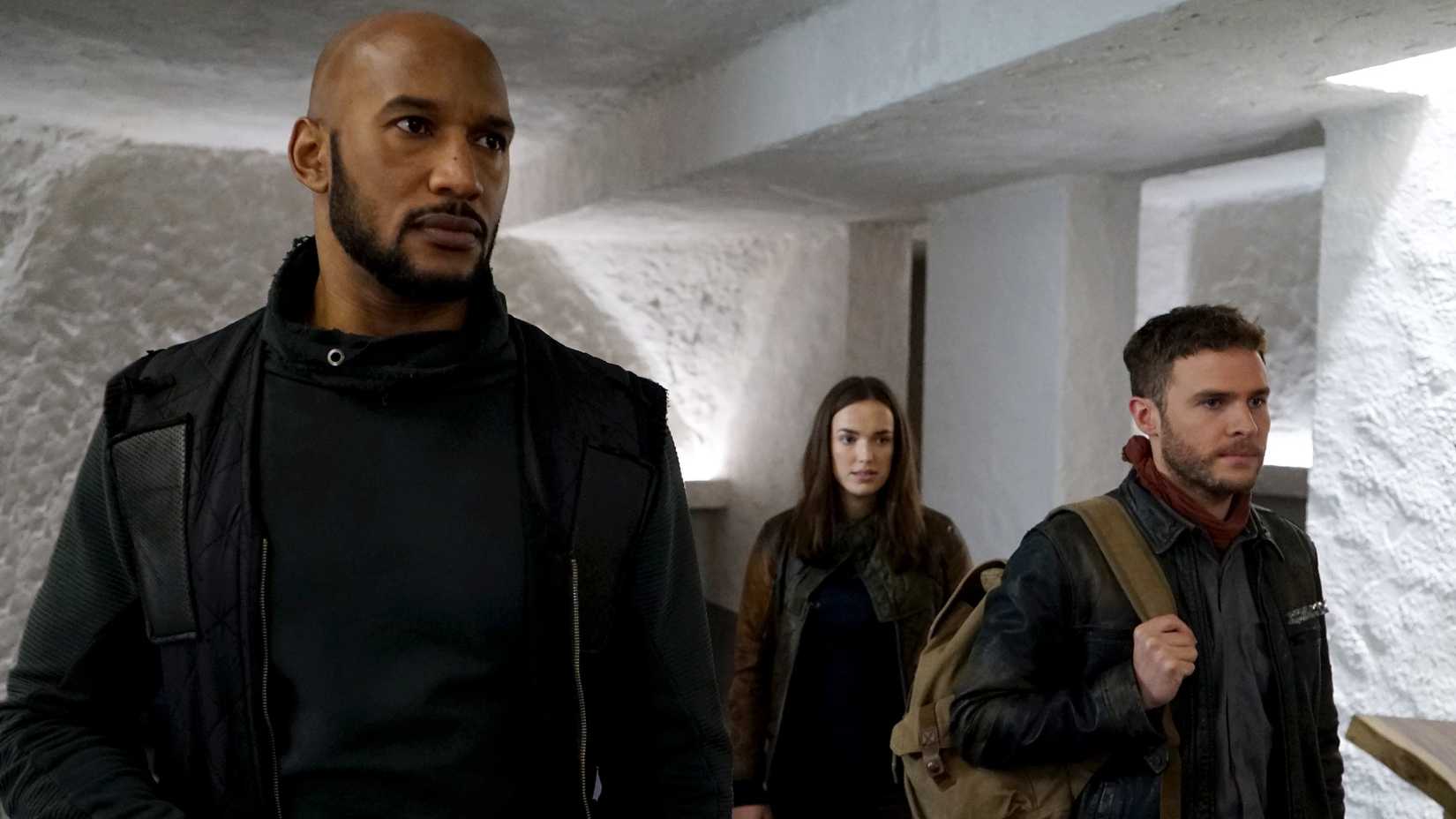 Mack, Jemma, and Fitz in Agents of S.H.I.E.L.D. Season 5