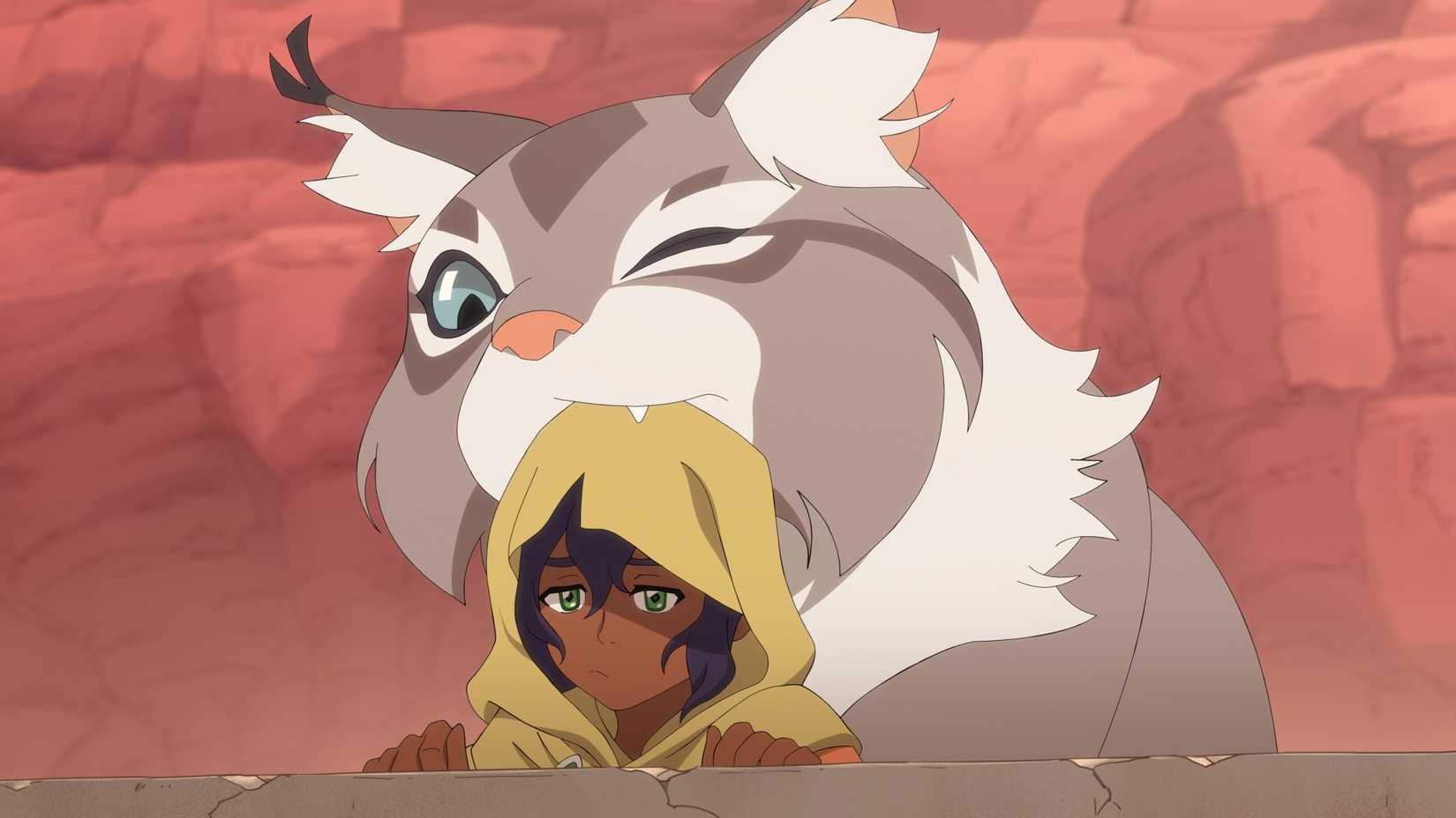 Avatar: Seven Havens Pavi looking into the distance.