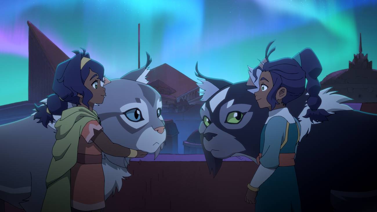 Avatar: Seven Havens Pavi and her sister Nisha
