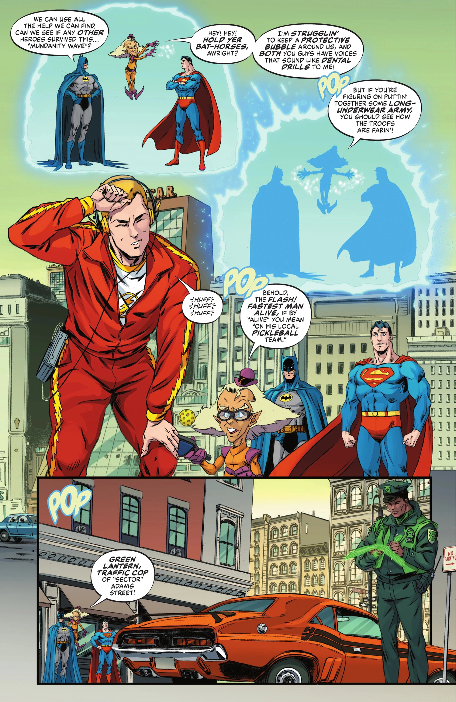 Batman Superman  Weird Al World's Weirdest #1 