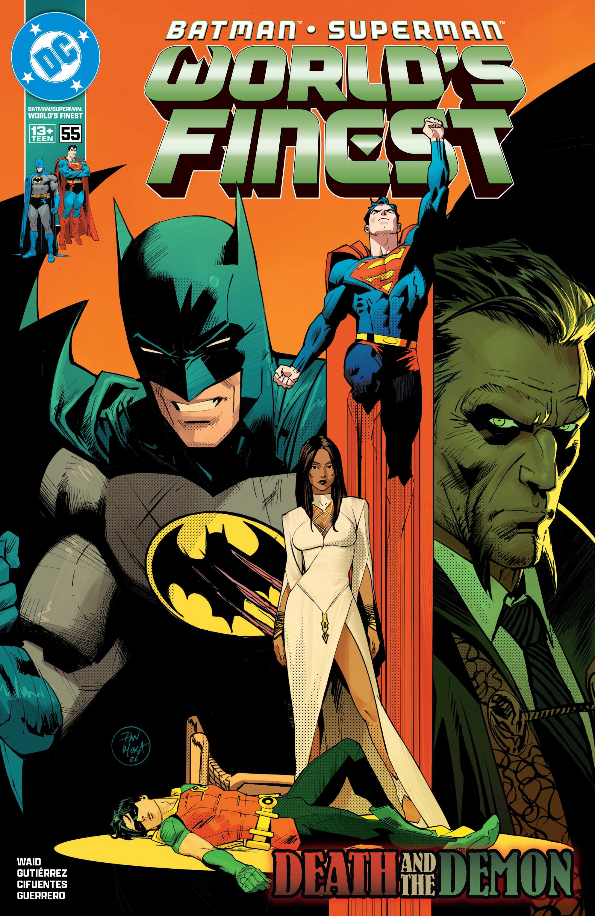 Batman Superman World's Finest #55 cover
