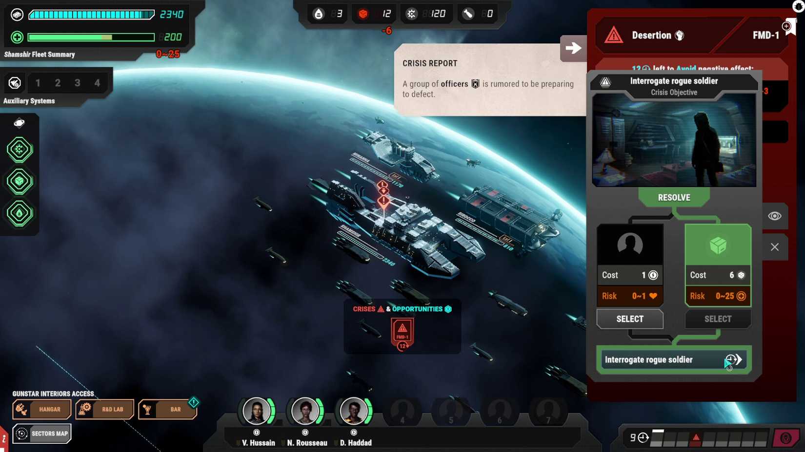 Battlestar Galactica Ships Side
