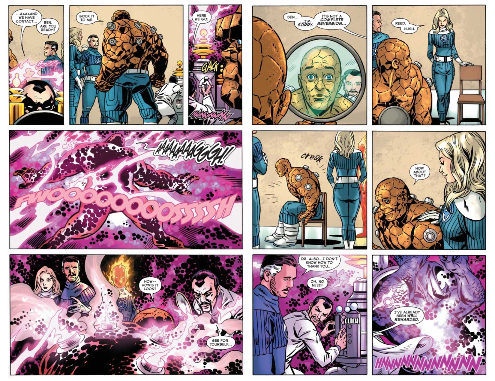 Ben Grimm Getting New Form In Fantastic Four First Foes Dragon Man #1