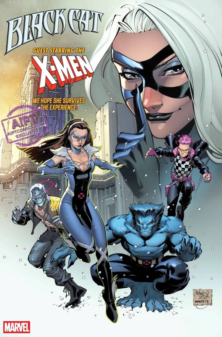 Black Cat #17 new X-Men cover