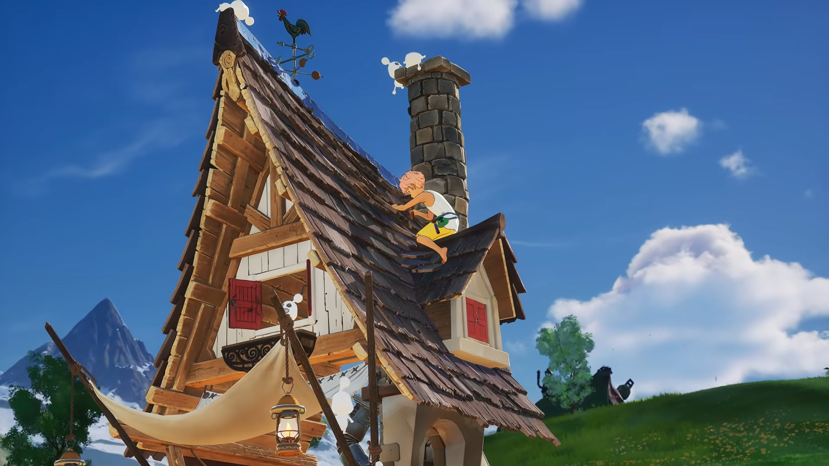 Bloomwalker Working on House-1
